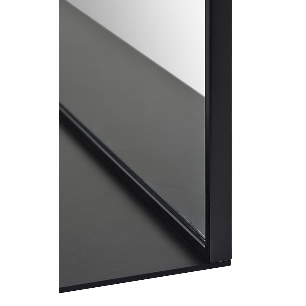 Wearstley 35 in. x 35 in Arch Framed Mirror. Picture 6
