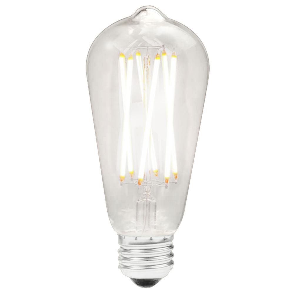 LED Dimmable 8-Watt E26 base Light bulb (Box of 3). Picture 1