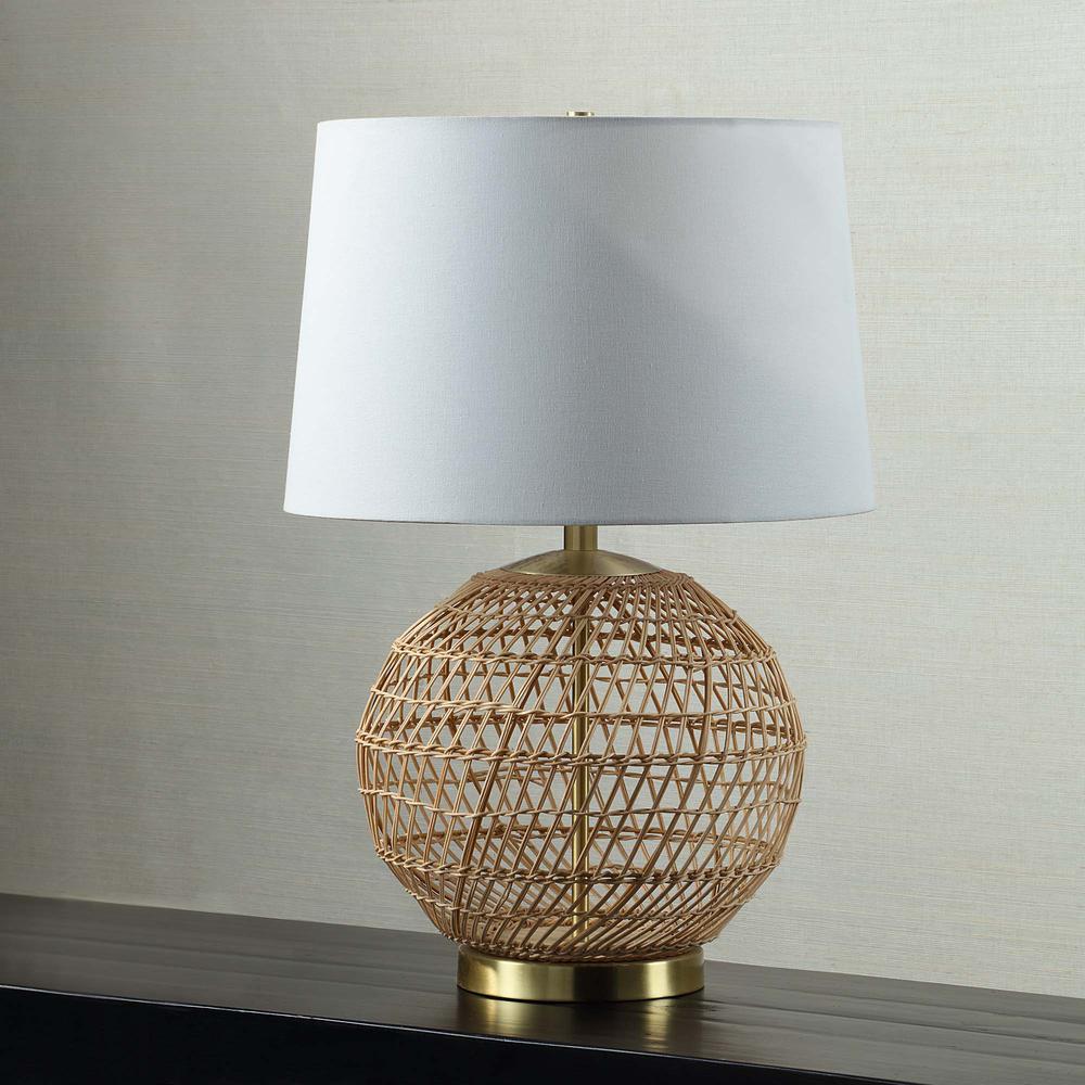 Jinani 1 Light 25" Table Lamp with shade. Picture 3