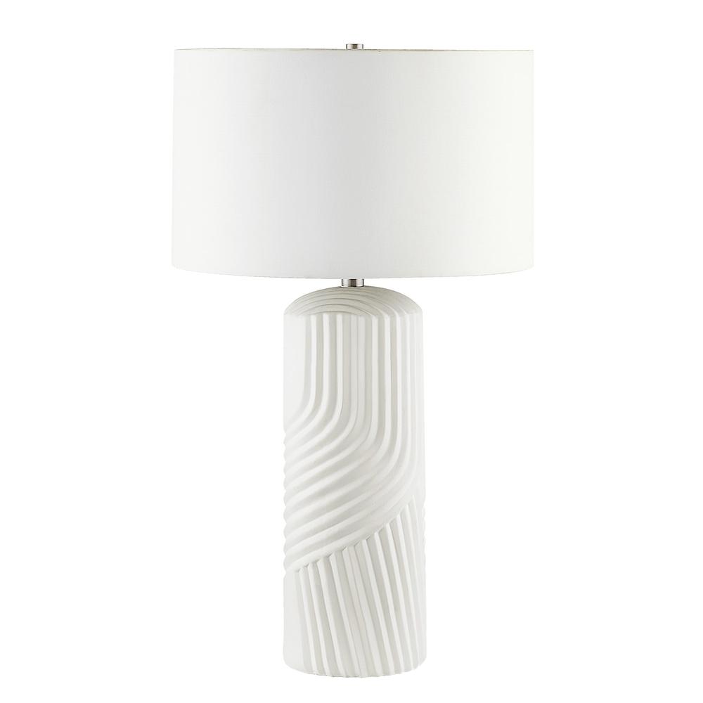 Valerie 1 Light 28" Table Lamp with shade. Picture 1