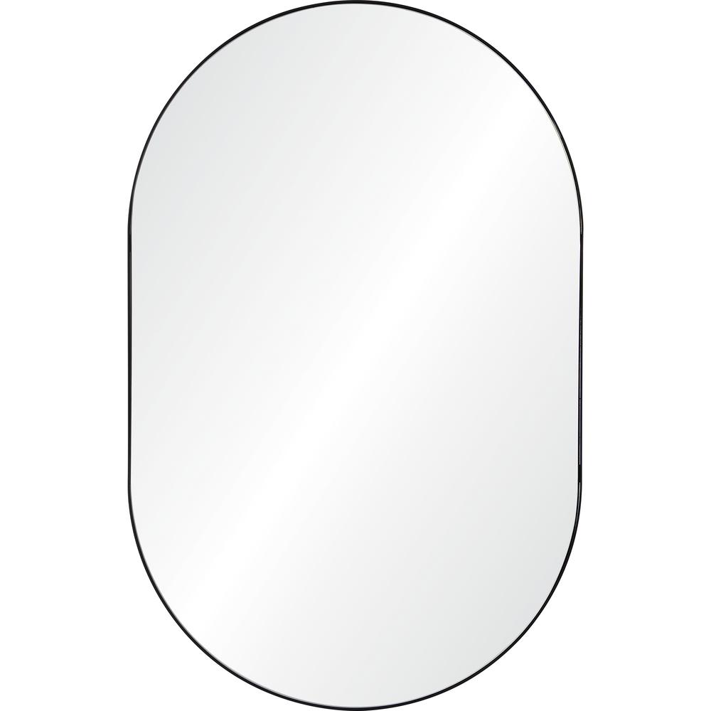 Webster 26 in. x 40 in. Oval Framed Mirror. Picture 1