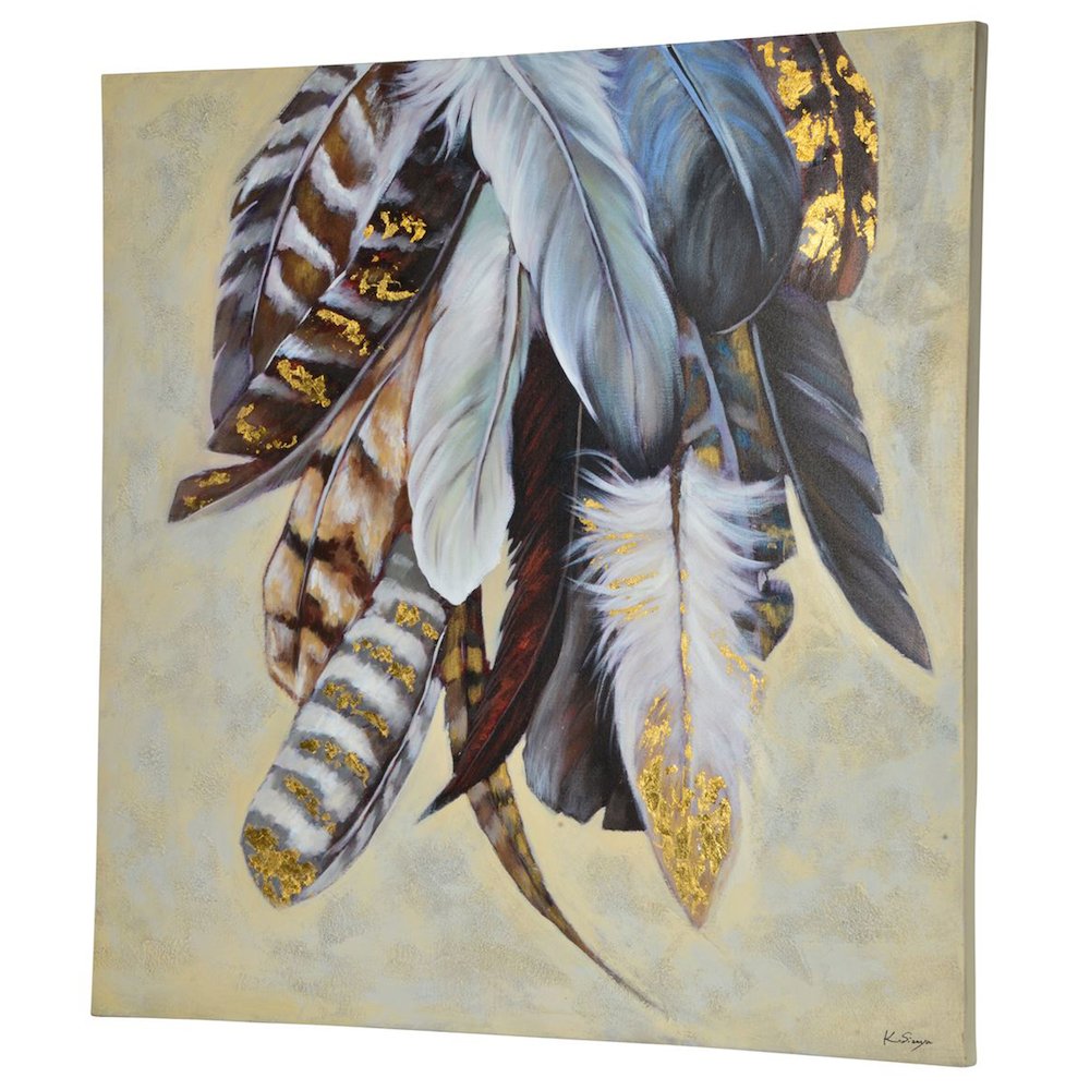Feathertail Canvas Wall Décor. Picture 2