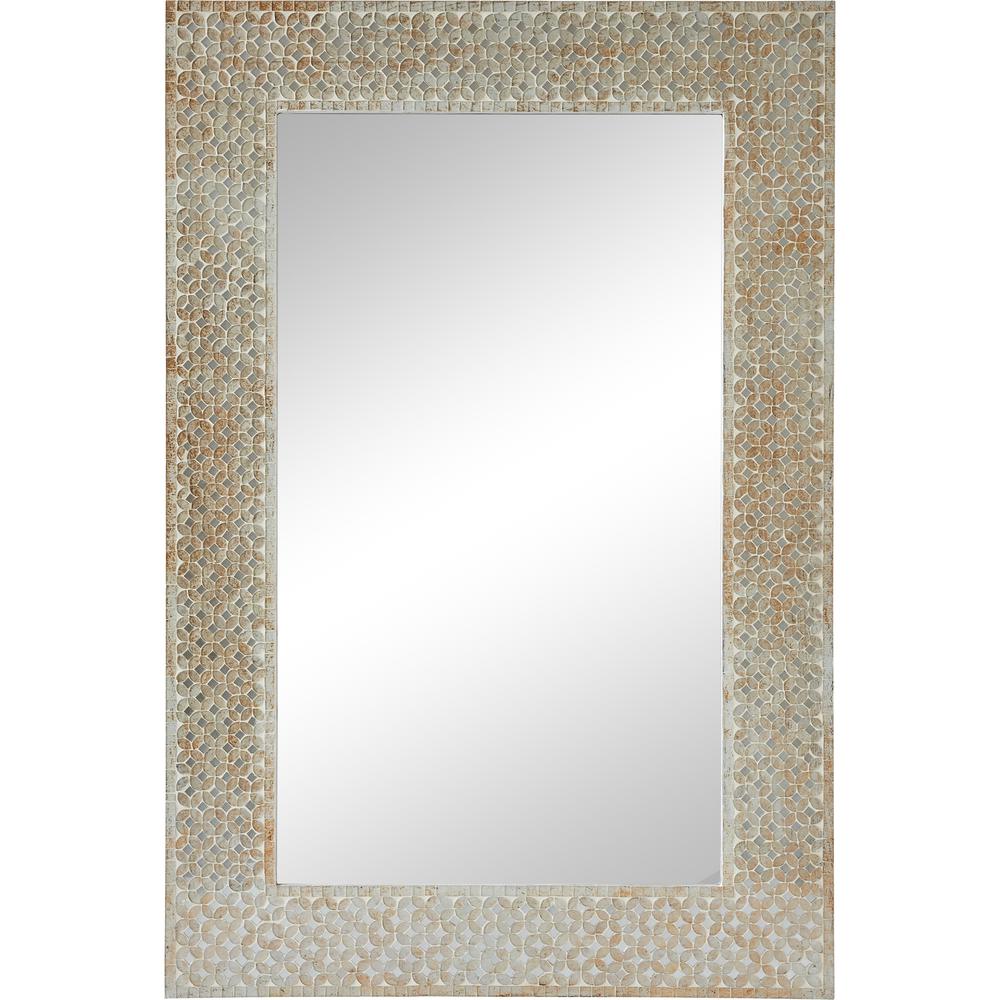 Amalfi 24 in. x 36 in. Rectangular Framed Mirror. Picture 1