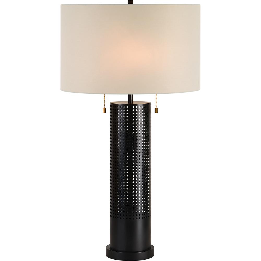 Hopper 2-Light 32" Table Lamp with Shade. Picture 3