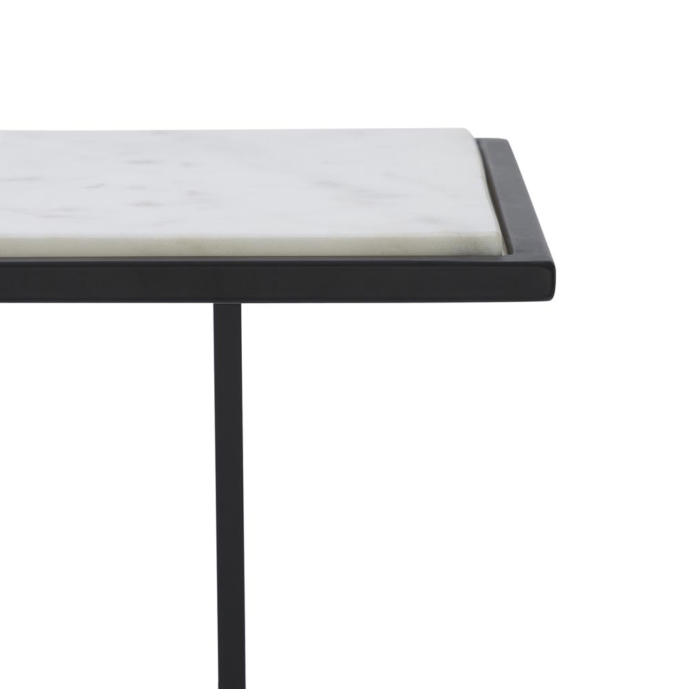 Danica Steel & Marble Side Table. Picture 3