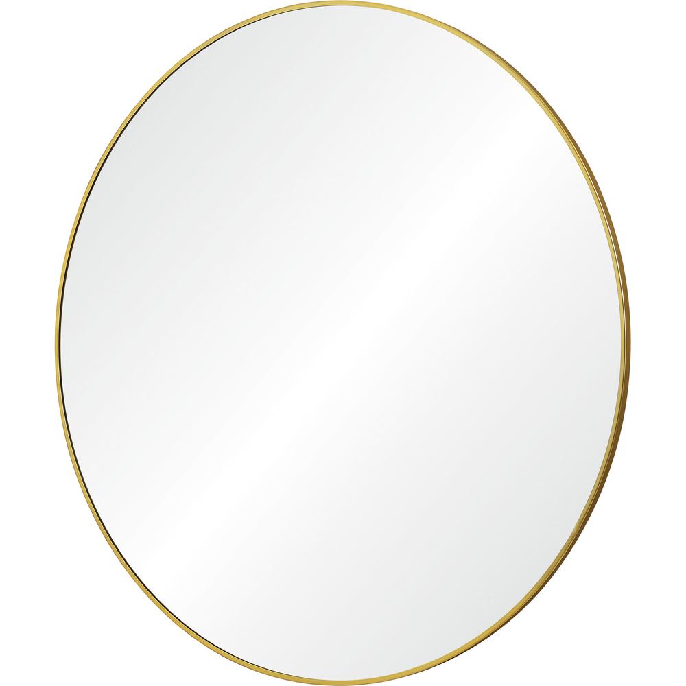 Fragoso 48 x 48 Round Framed Mirror. Picture 2