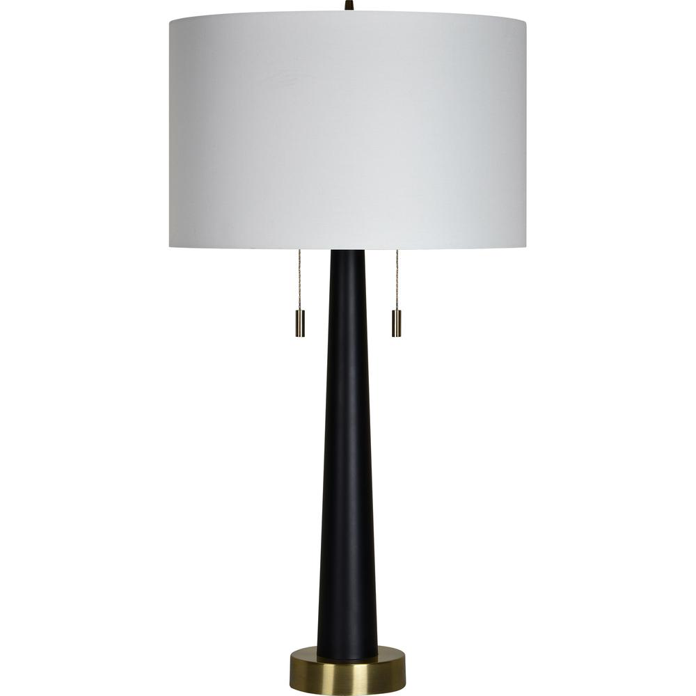 Dane 2-Light 35" Table Lamp with Shade. Picture 4