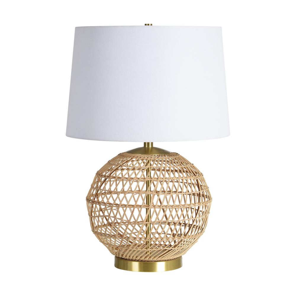 Jinani 1 Light 25" Table Lamp with shade. Picture 1