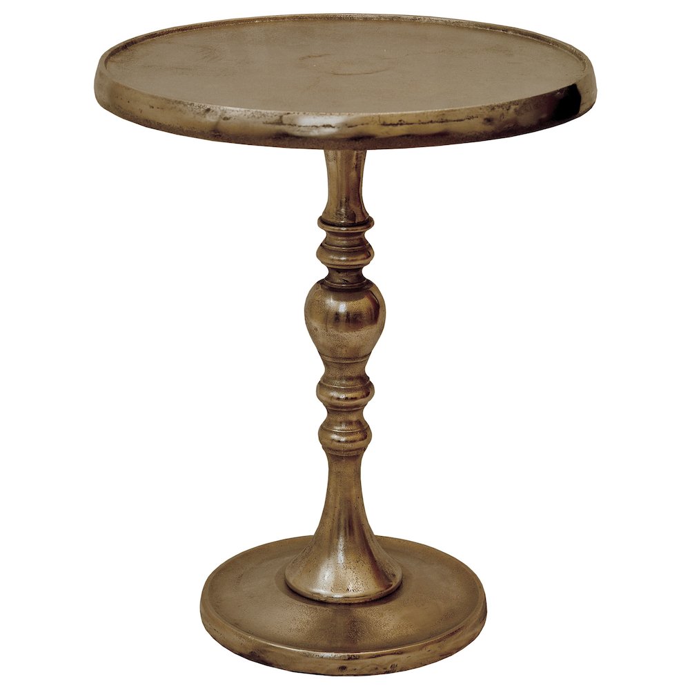 Romina Brass Accent Table. Picture 1