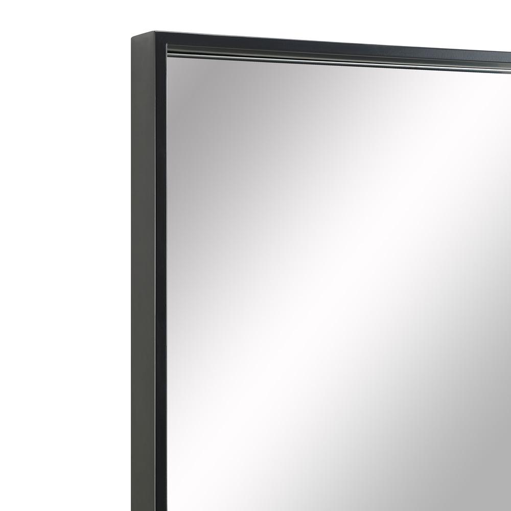 Annalise 45 x 30 Rectangular Framed Mirror. Picture 3