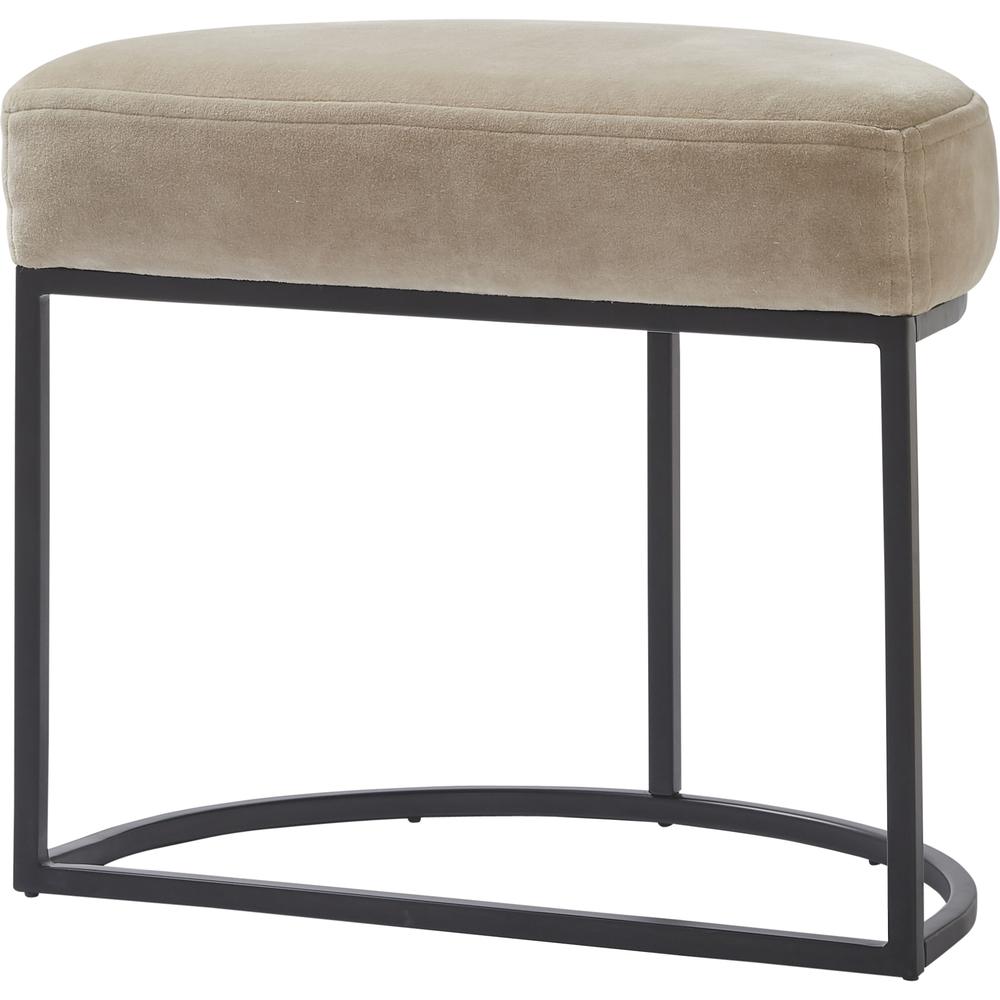 ARIANA Stool ICED COFFEE, BLACK. Picture 1