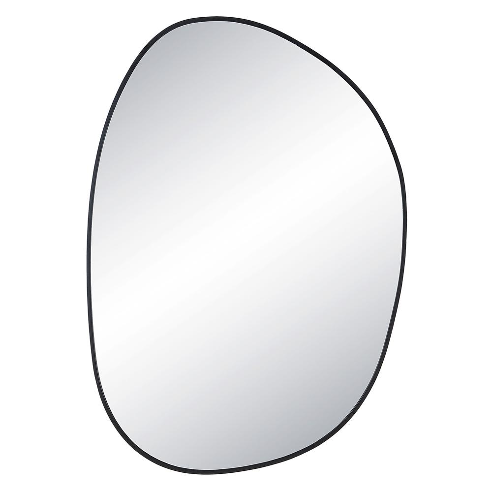 Bozeman 30 x 42 Irregular,Rectangular,Oval Framed Mirror. Picture 1