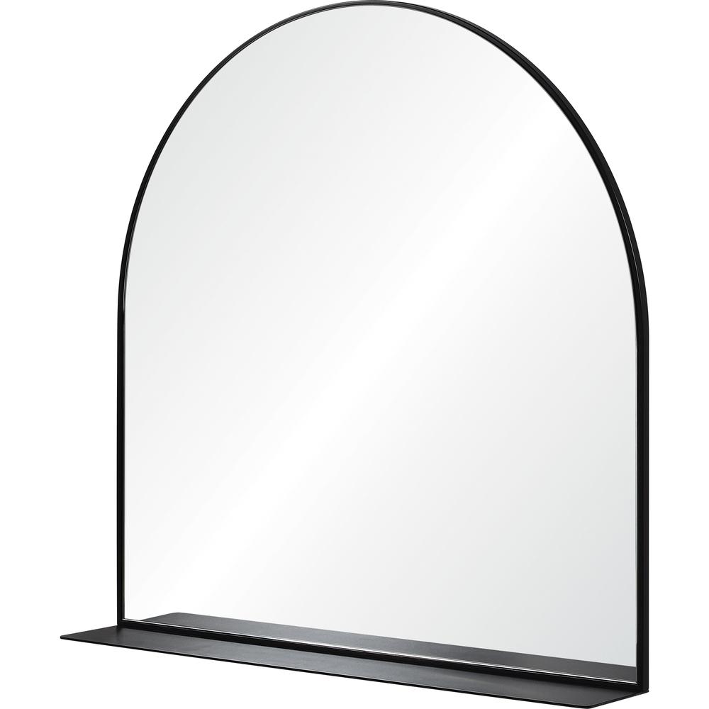Wearstley 35 in. x 35 in Arch Framed Mirror. Picture 2
