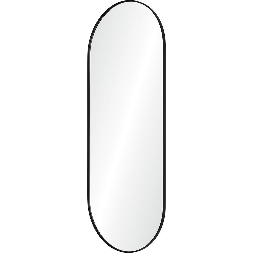 Ammar 24 x 60 Pill Ractangular Framed Mirror. Picture 2