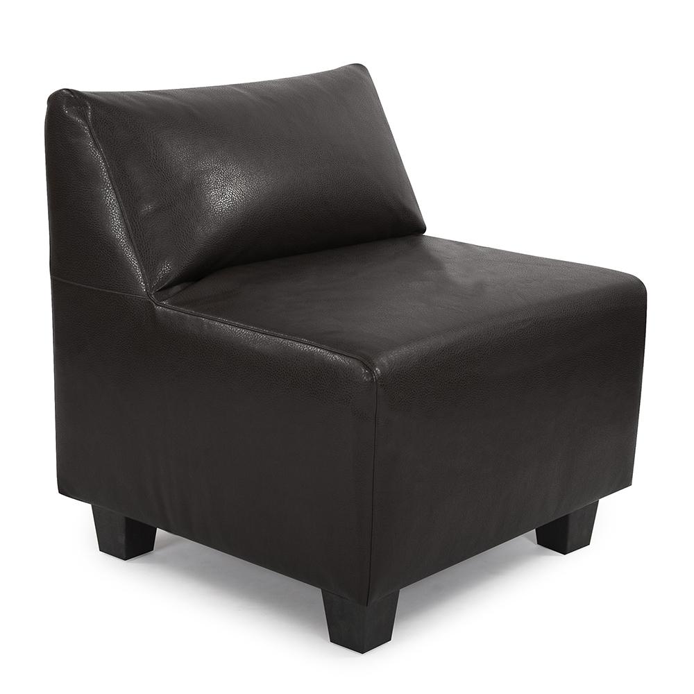 Howard Elliott Pod Chair Cover Avanti Black. Picture 3