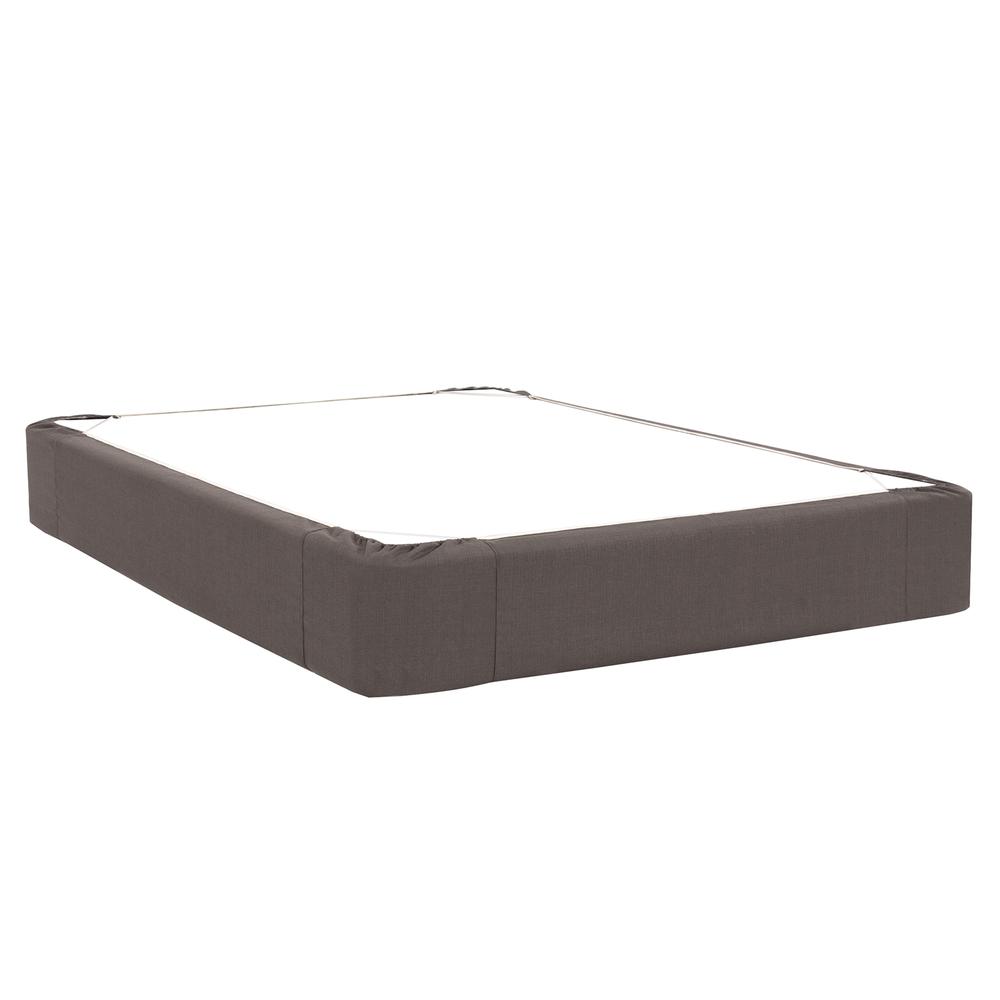 Sterling Charcoal Full Boxspring Cover. The main picture.