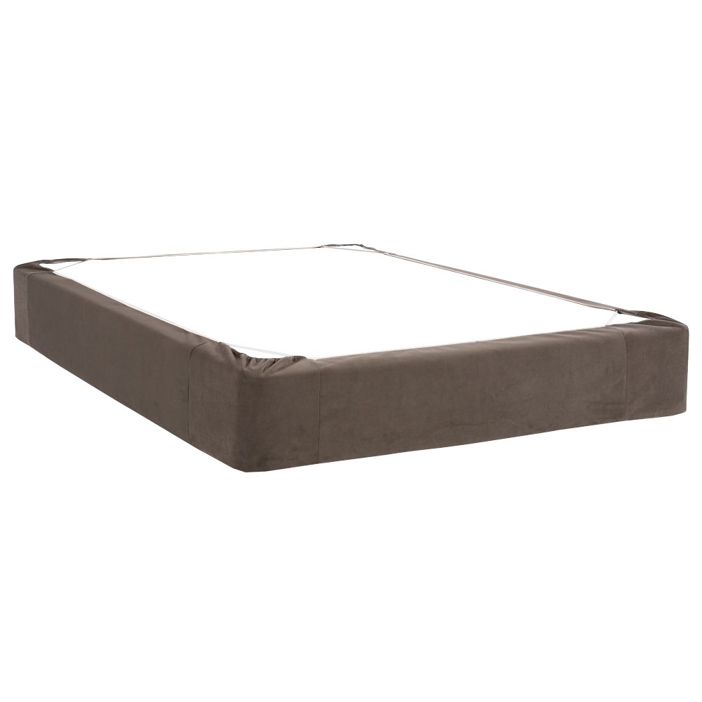 Bella Pewter Full Boxspring Cover. Picture 6