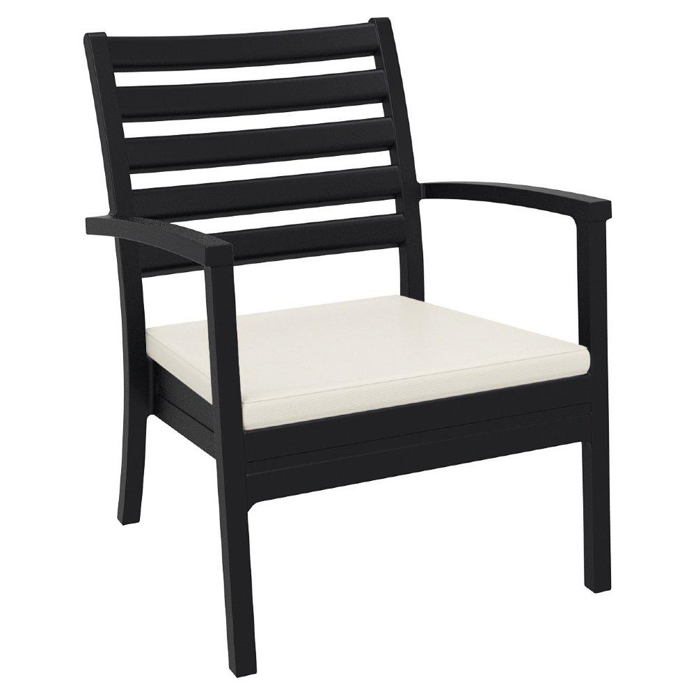 Artemis XL Club Chair Black, Set of 2. Picture 4