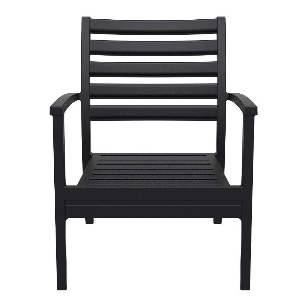 Artemis XL Club Chair Black, Set of 2. Picture 7