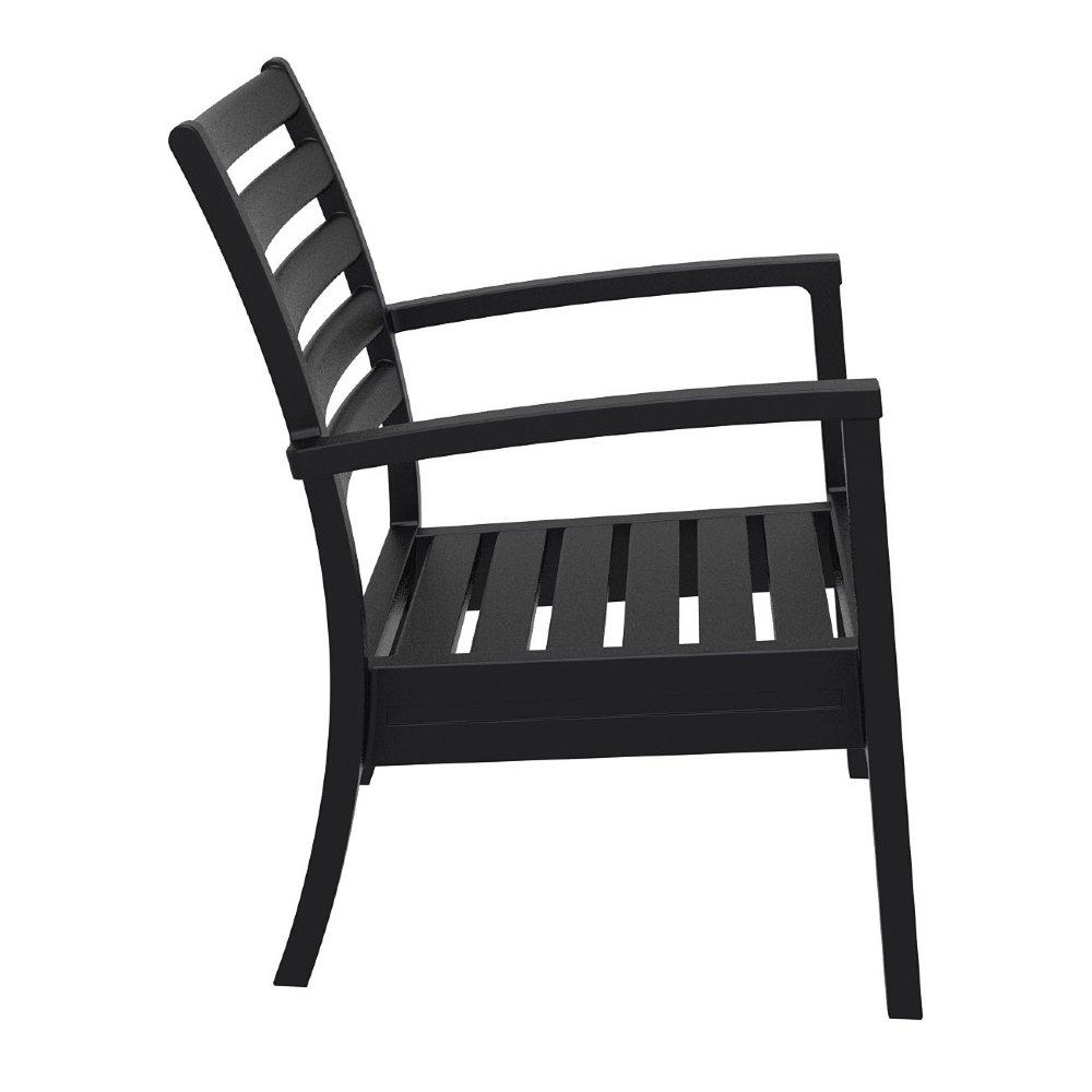 Artemis XL Club Chair Black, Set of 2. Picture 8