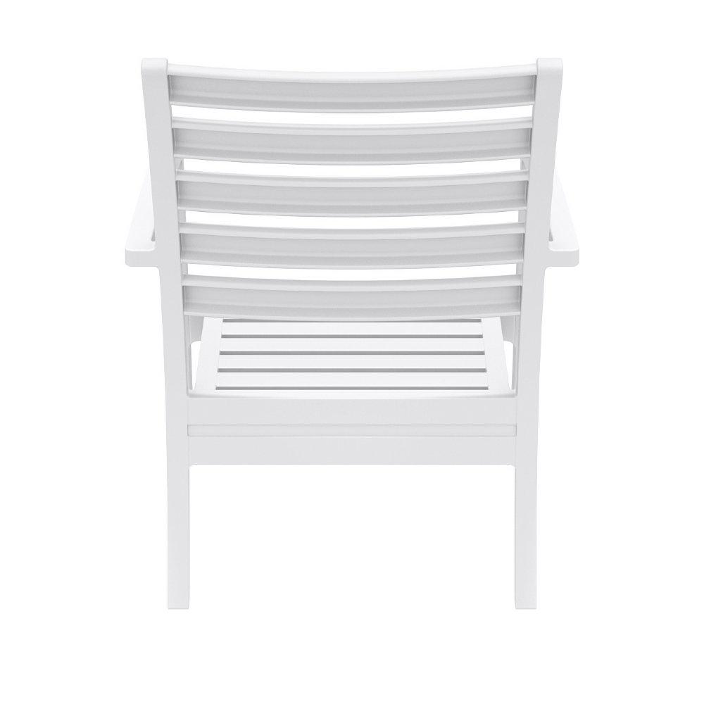 Artemis XL Club Chair White, Set of 2. Picture 4