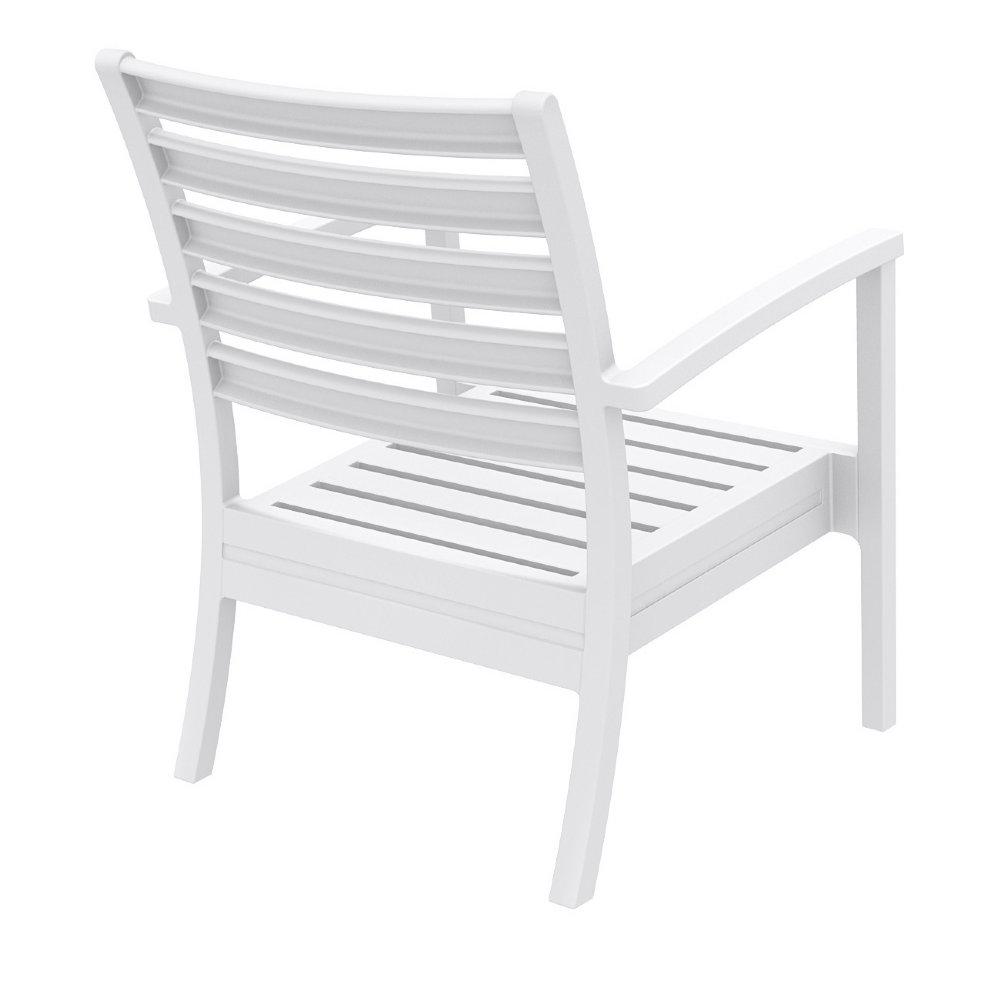 Artemis XL Club Chair White, Set of 2. Picture 5