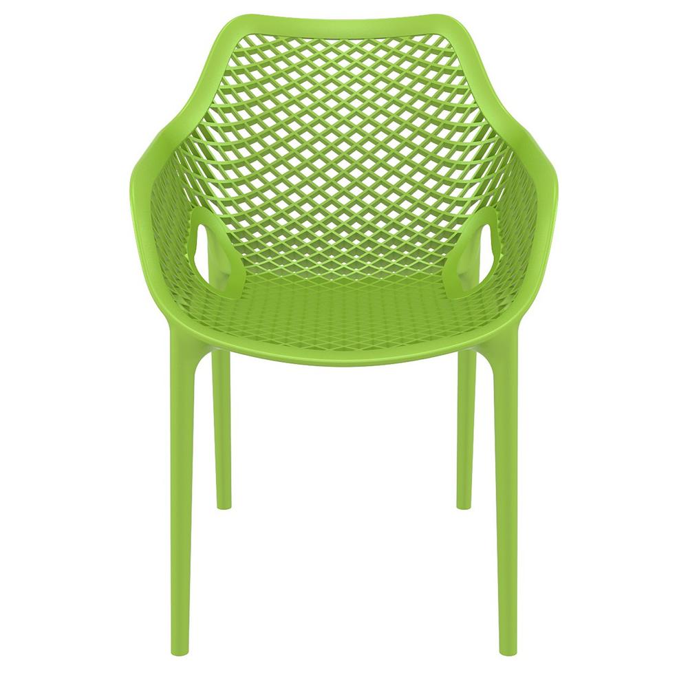 Outdoor Dining Arm Chair, Set of 2, Tropical Green, Belen Kox. Picture 3