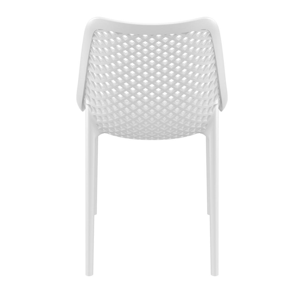 Air Outdoor Dining Chair White, Set of 2. Picture 8