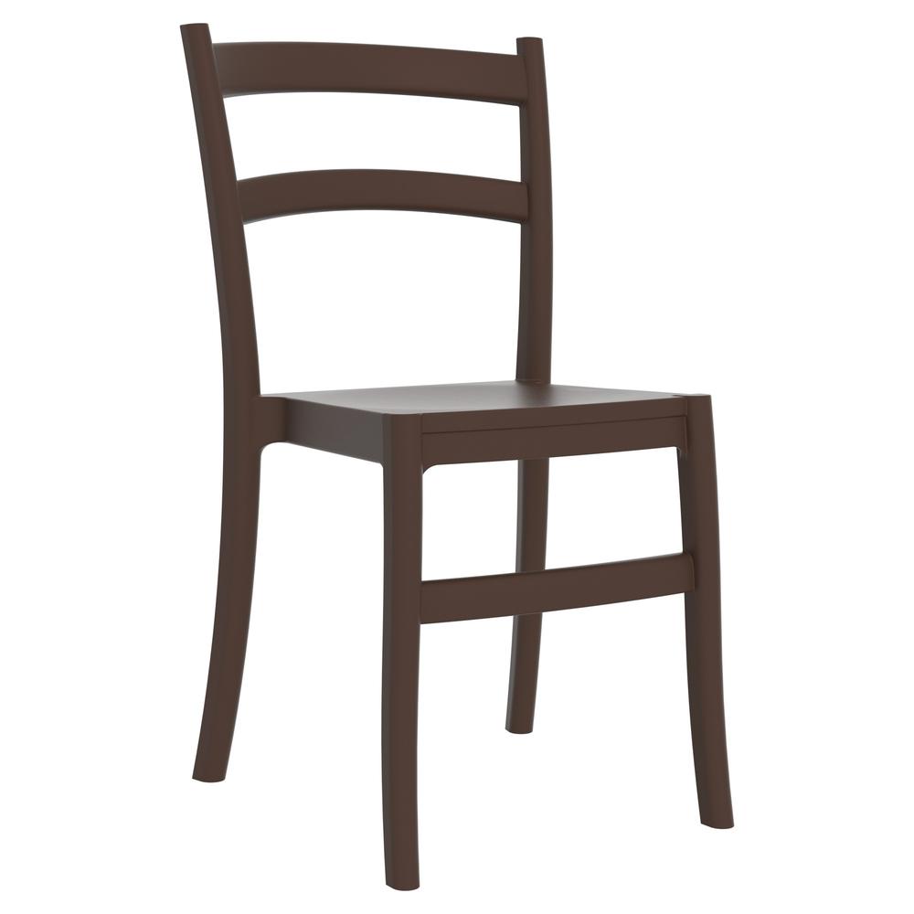 Tiffany Dining Chair Brown, Set of 2. Picture 1