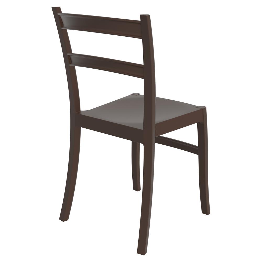 Tiffany Dining Chair Brown, Set of 2. Picture 2