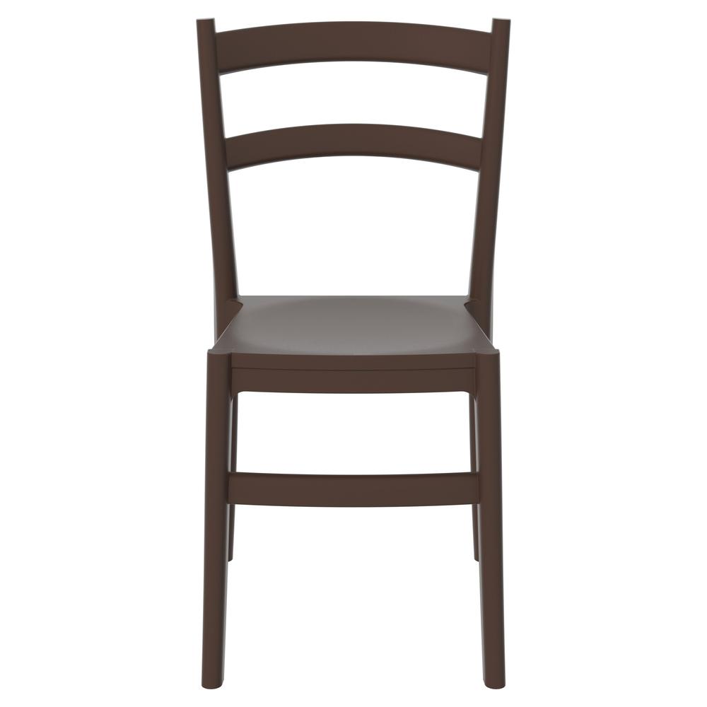 Tiffany Dining Chair Brown, Set of 2. Picture 3