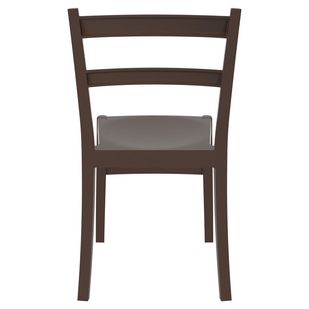 Tiffany Dining Chair Brown, Set of 2. Picture 5