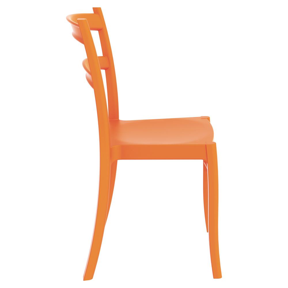Tiffany Dining Chair Orange, Set of 2. Picture 4