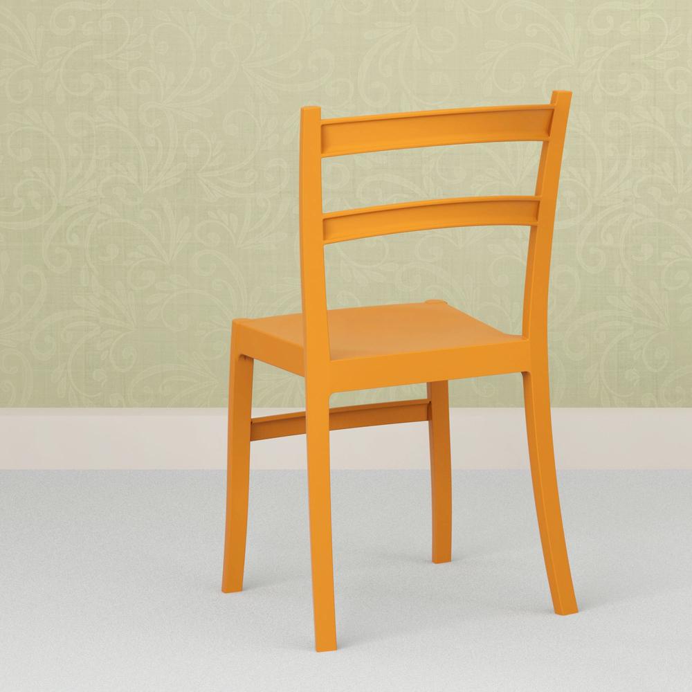 Tiffany Dining Chair Orange, Set of 2. Picture 7