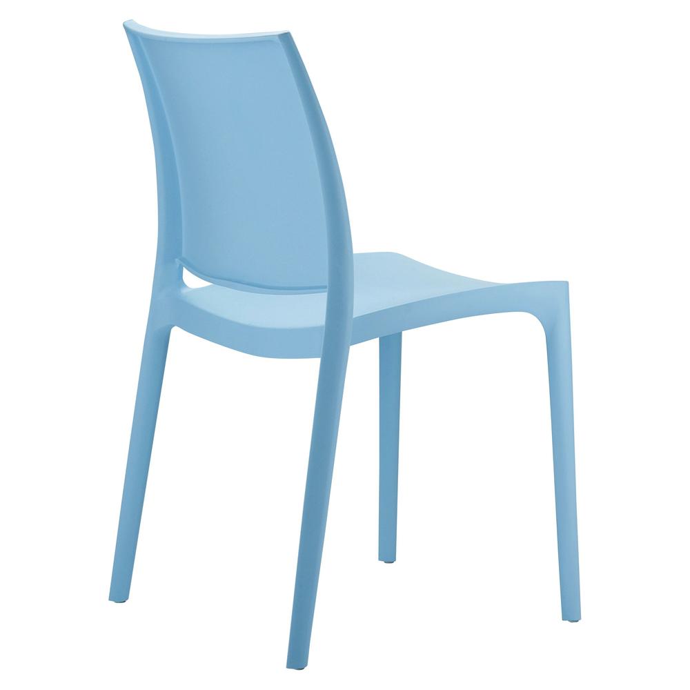 Indoor Outdoor Dining Chair, Set of 2, Blue, Belen Kox. Picture 2