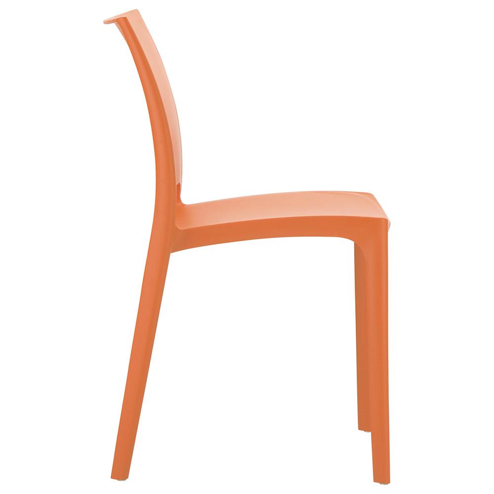 Maya Dining Chair Orange, Set of 2. Picture 3