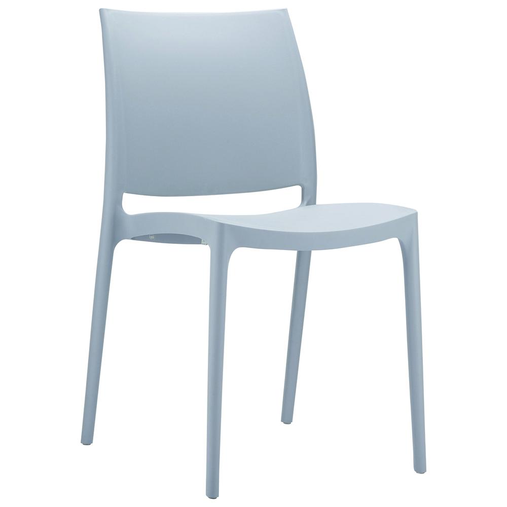 Maya Dining Chair Silver, set of 2. The main picture.
