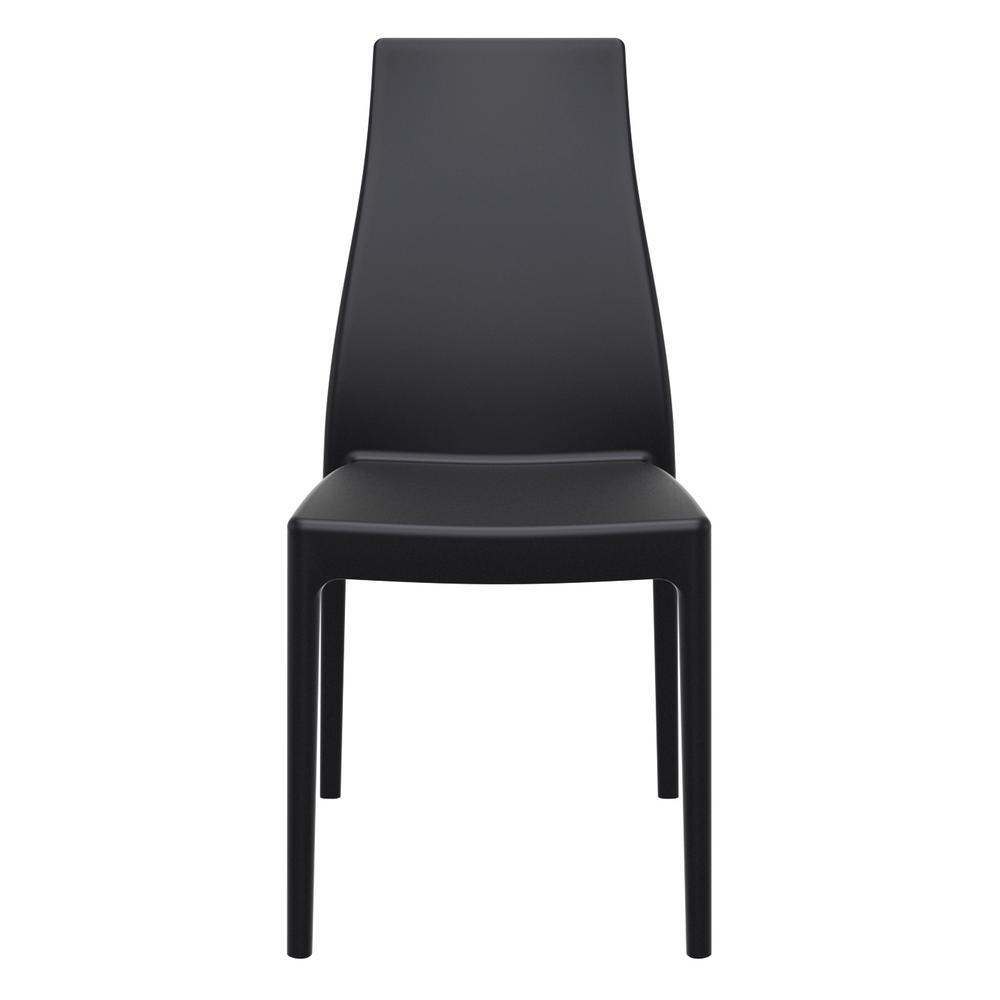 Miranda Dining Chair Black, Set of 2. Picture 3