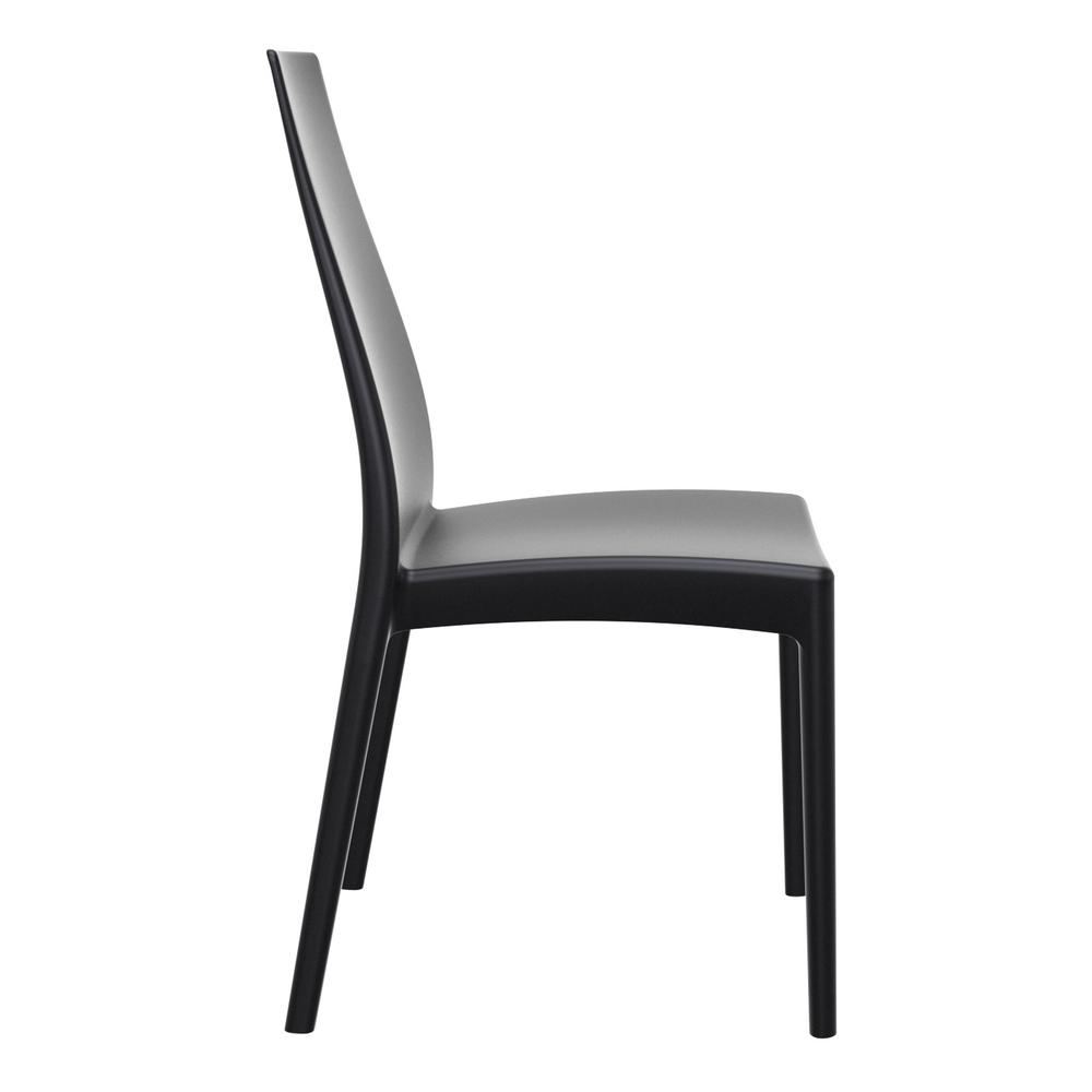Miranda Dining Chair Black, Set of 2. Picture 4