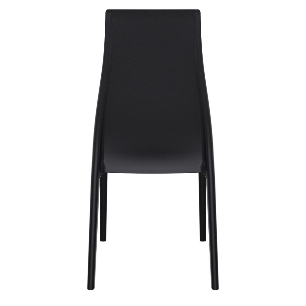 Miranda Dining Chair Black, Set of 2. Picture 5