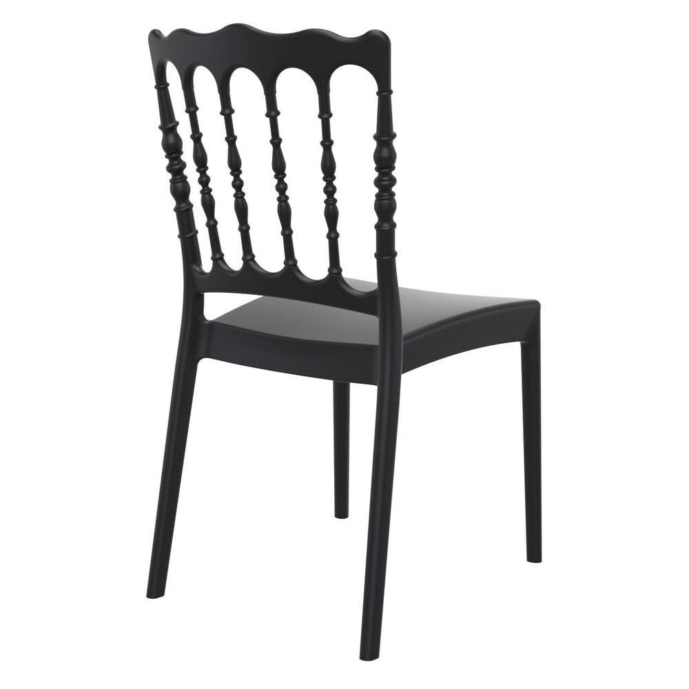 Napoleon Dining Chair Black, Set of 2. Picture 2