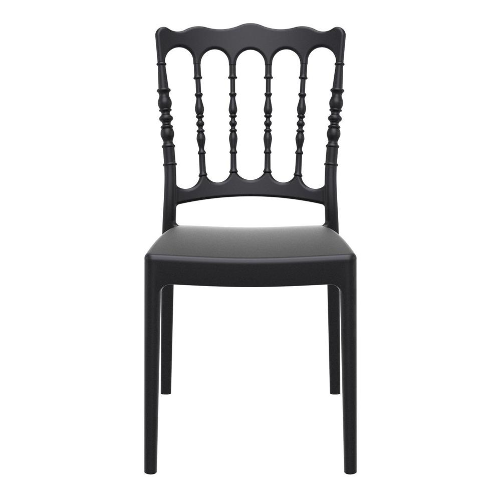 Napoleon Dining Chair Black, Set of 2. Picture 3