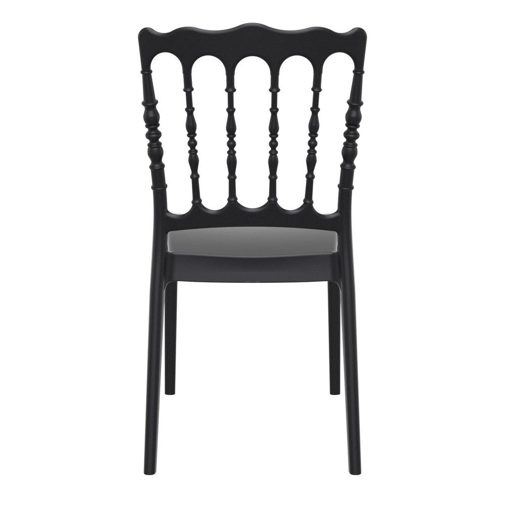 Napoleon Dining Chair Black, Set of 2. Picture 5