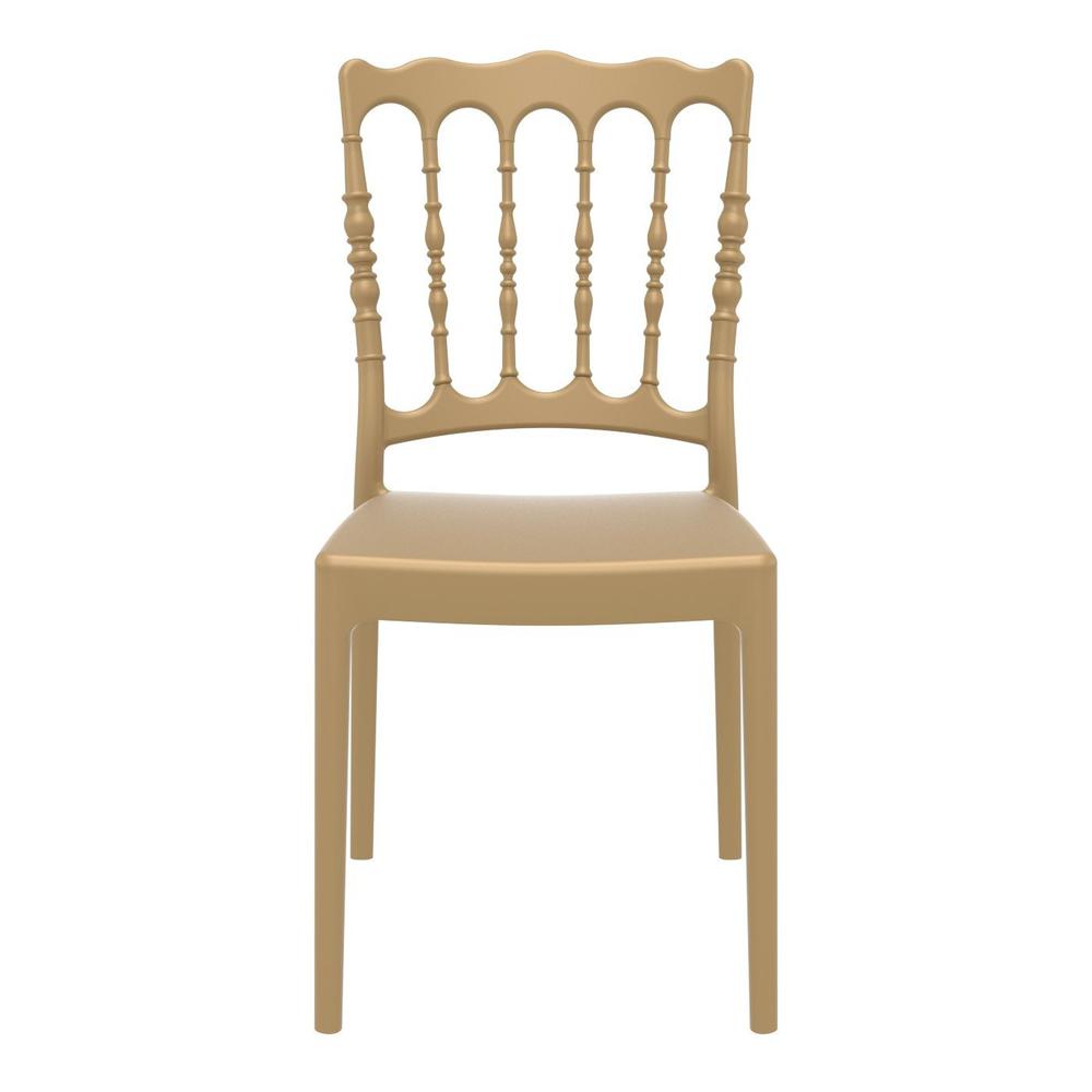 Napoleon Dining Chair Gold, Set of 2. Picture 3