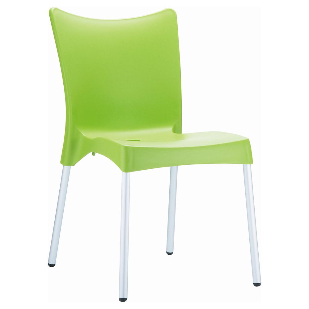 Resin Dining Chair Apple Green - Set Of 2. Picture 1