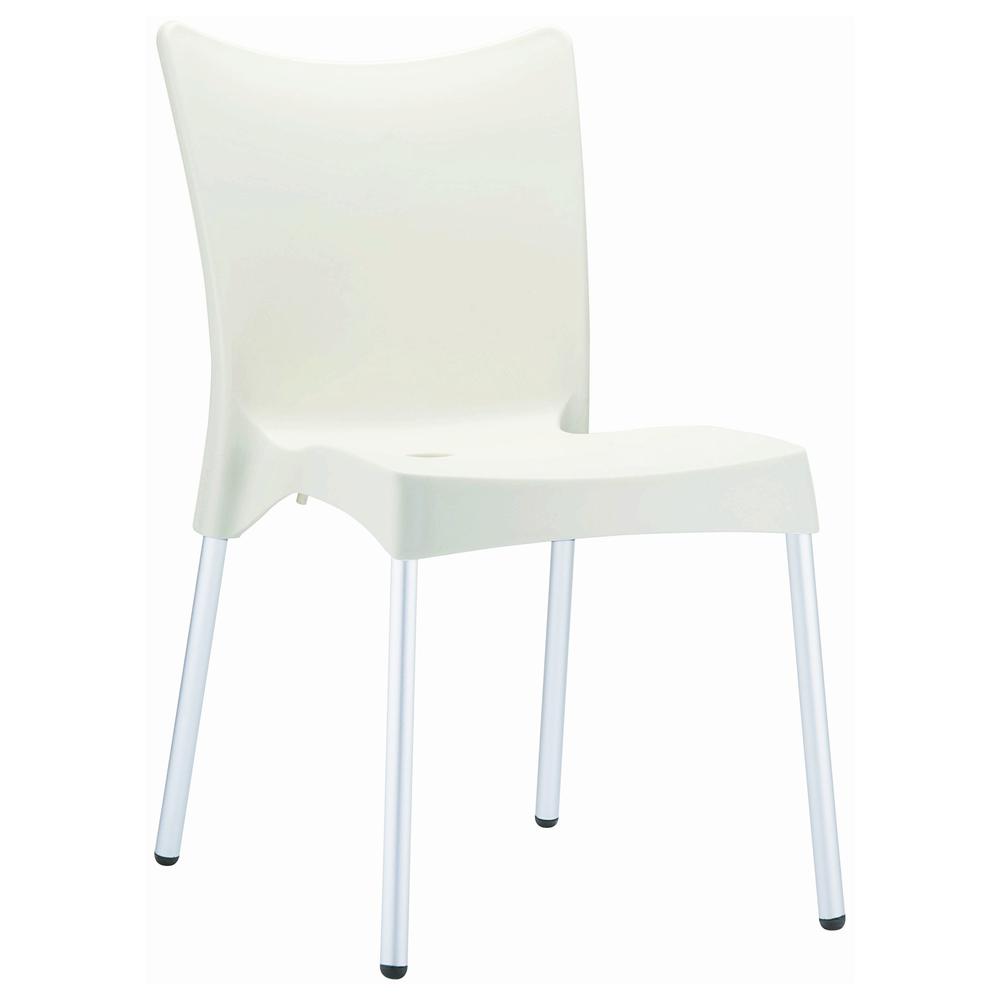 Juliette Resin Dining Chair Beige, Set of 2. The main picture.