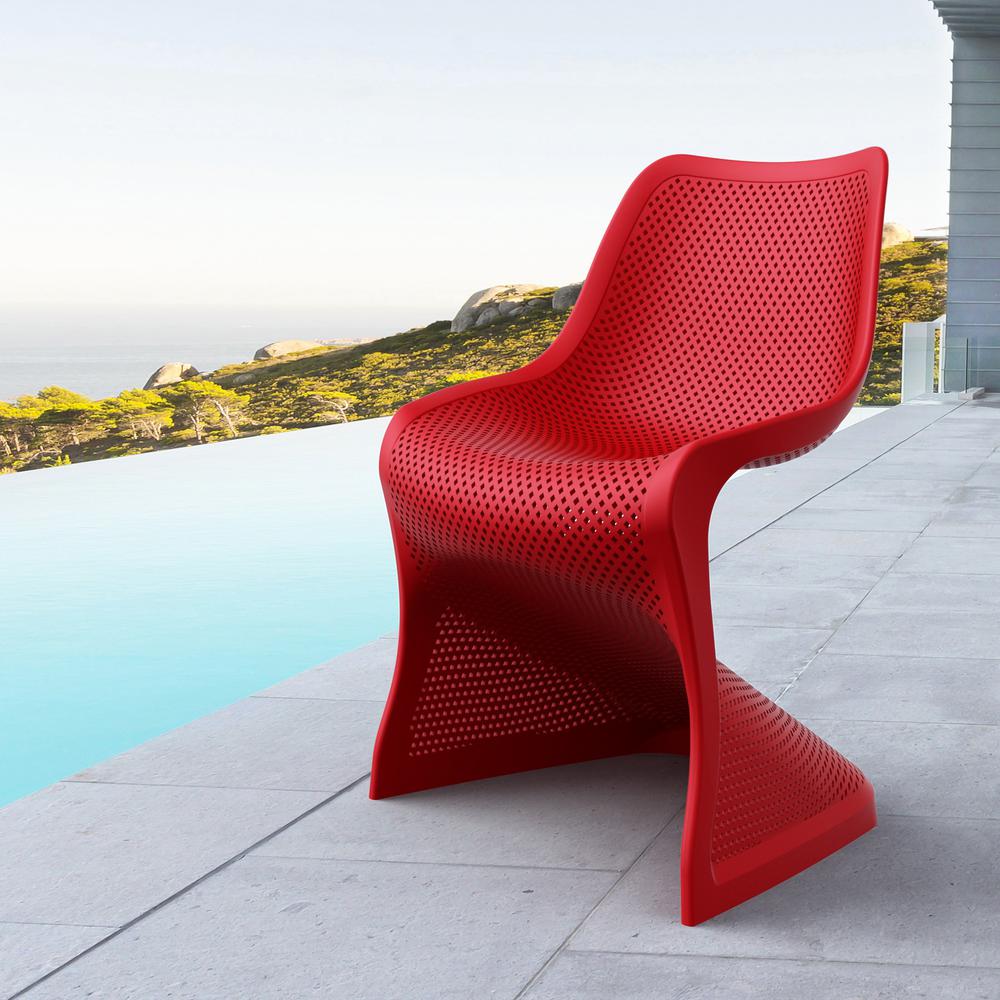Bloom Dining Chair Red, Set of 2. Picture 6