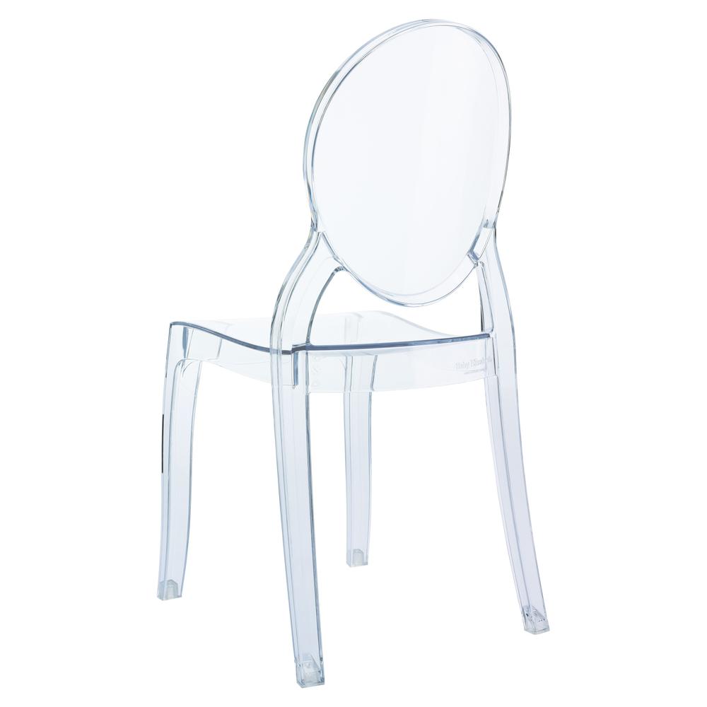 Baby Elizabeth Kids Chair Transparent Clear. Picture 2