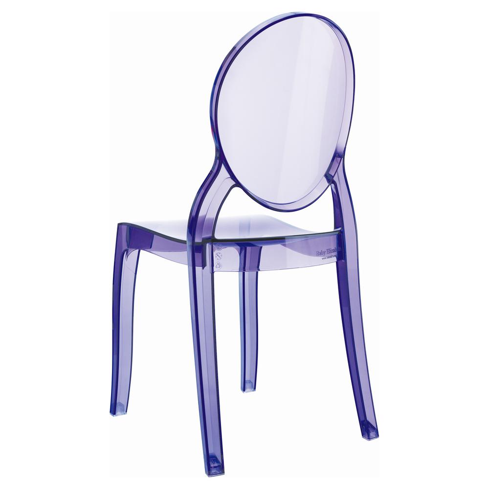 Kids Chair, Transparent Violet, Belen Kox. Picture 2
