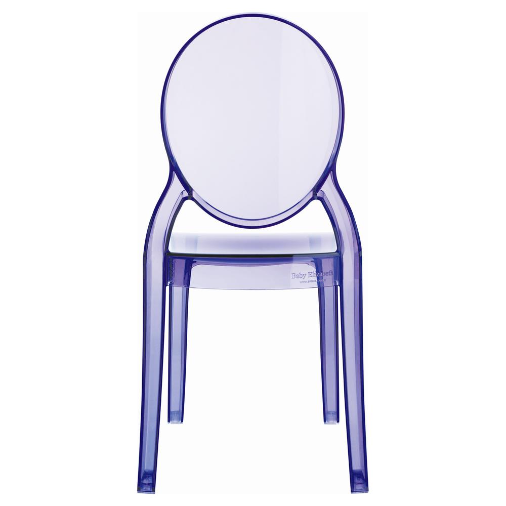 Kids Chair, Transparent Violet, Belen Kox. Picture 3